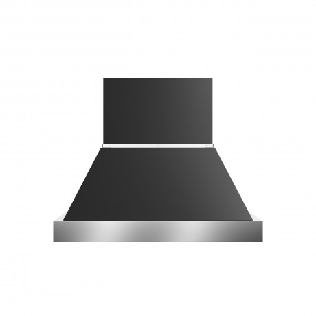 Bertazzoni K120 HER T X + KC48 HER T NE Απορροφητήρας Καμινάδα 752cm/h 120cm Black/Inox K41A.HV6X..50+901519