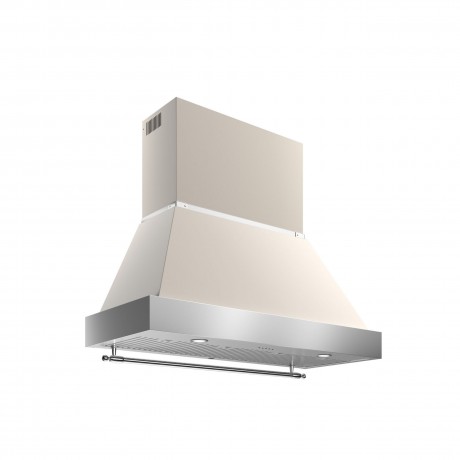Bertazzoni K120 HER T X + KC48 HER T AV  Απορροφητήρας Καμινάδα 752cm/h 120cm Μπεζ/Inox 8059304880360 
