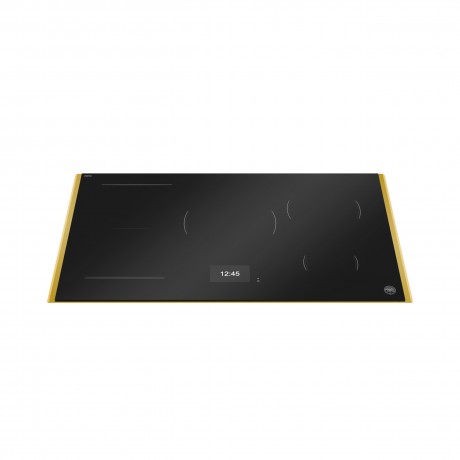 Bertazzoni P90 5I 1M 37GT ORO Επαγωγική Εστία 5 Θέσεων με Οθόνη TFT 94x52.4εκ. Xρυσό Πλαίσιο