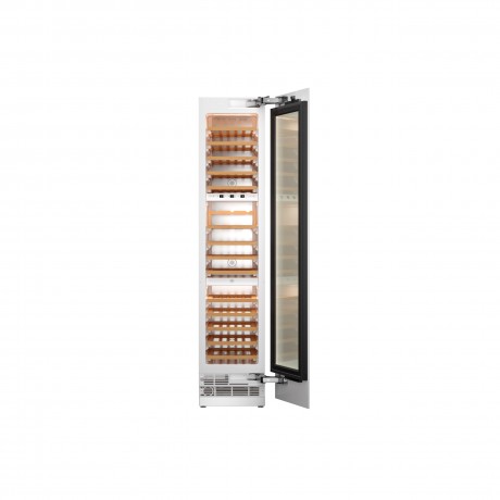Bertazzoni RWC45S5TPRS Εντοιχιζόμενος Συντηρητής Κρασιών 68 Φιαλών 45εκ. 