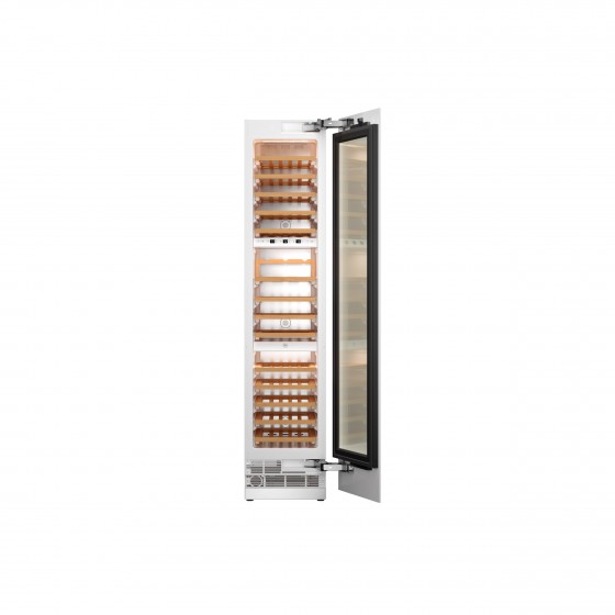Bertazzoni RWC45S5TPRS Εντοιχιζόμενος Συντηρητής Κρασιών 68 Φιαλών 45εκ. 