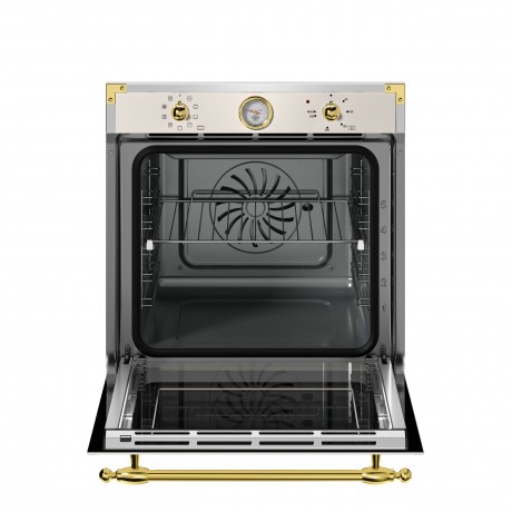 Bertazzoni F60 9 HER E K T AG Εντοιχιζόμενος Φούρνος 76lt Π59.5εκ. Μπεζ
