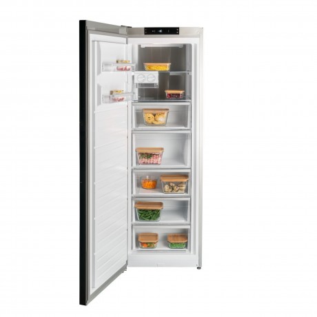 Bertazzoni RFZ60 F4F XNC Κάθετος Καταψύκτης No Frost ΥΧ186 ΠΧ60 ΒΧ65εκ 278λτ. Inox
