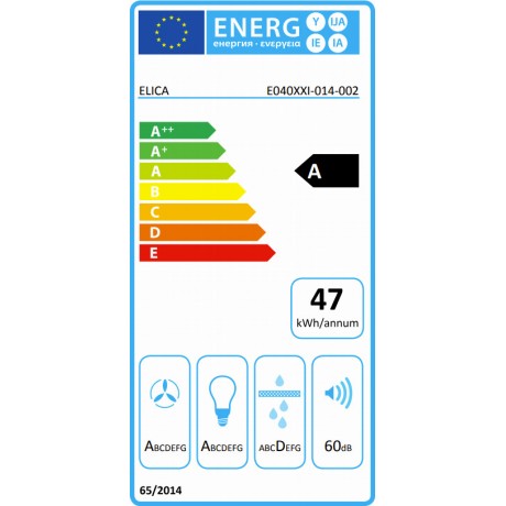 Elica Acuta IX/F/100 Γωνιακός Απορροφητήρας Καμινάδα 100cm Inox PRF0121267A