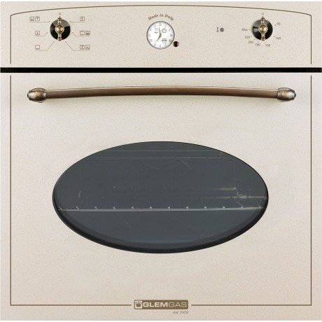 Glem-Gas GF T 64SA-S3 Αυτόνομος Φούρνος 64lt Μπεζ