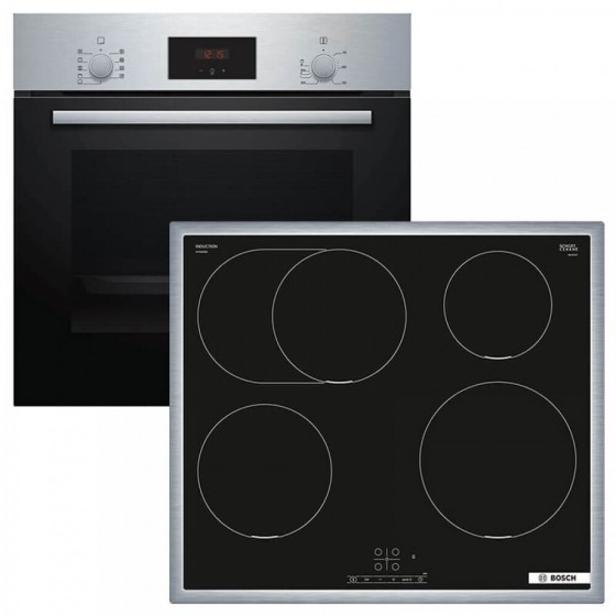 Bosch HBF134ES1 + PIF645BB5E Επαγωγικό Σετ Εντοιχισμού