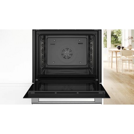 Bosch HBA534BW3 Εντοιχιζόμενος Φούρνος 71lt Π59.5εκ. Α+ Λευκός
