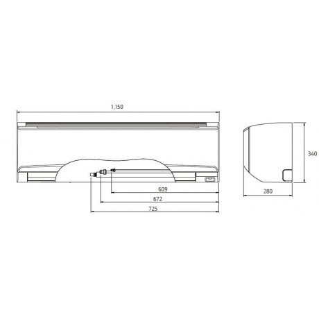 Fujitsu ASYH30KMTB/AOYH30KMTB Κλιματιστικό Inverter 30000 BTU 