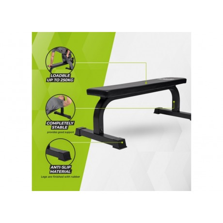 VirtuFit VFB02034 Οριζόντιος Πάγκος Γυμναστικής 8719689982423