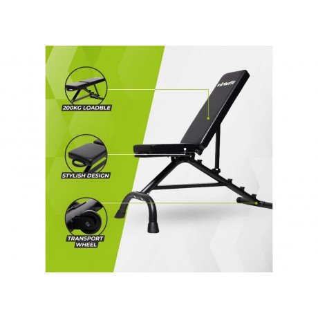 VirtuFit VFB02033 Ρυθμιζόμενος Πάγκος Γυμναστικής 