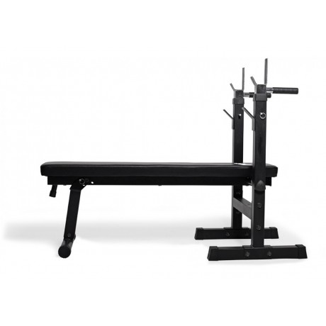 Virtufit VFB02032 Ρυθμιζόμενος Πάγκος Γυμναστικής με Ορθοστάτες 