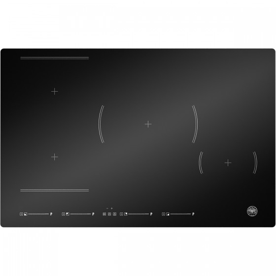 Bertazzoni P78 4I 1M 30NVS Αυτόνομη Επαγωγική Εστία 78εκ Black 
