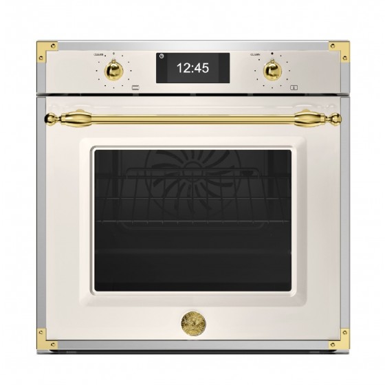 Bertazzoni F6011HERVPTAG Εντοιχιζόμενος Πυρολυτικός Φούρνος Ατμού 76lt Π59.5εκ. Α++ Μπεζ 