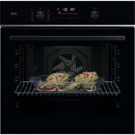 AEG TU5PB431SB Εντοιχιζόμενος Φούρνος με Πυρόλυση 72lt Π59.4εκ. Α++ WiFi Μαύρος
