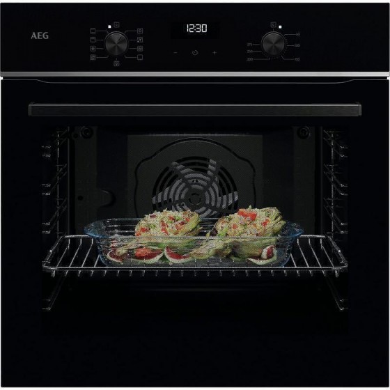AEG TU5AB21FSB 5000 SurroundCook Εντοιχιζόμενος Φούρνος 72lt Π59.6εκ. Α+ Μαύρος
