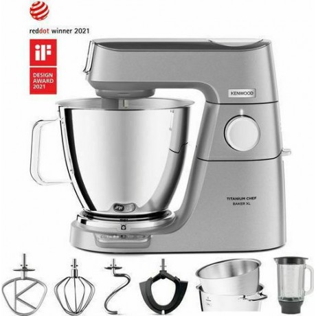 Kenwood Titanium Chef Baker XL KVL85.124SI Κουζινομηχανή DuoBowl™