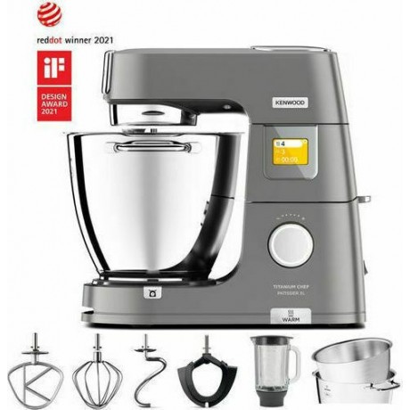 Kenwood Titanium Chef Patissier XL KWL90.124SI Κουζινομηχανή DuoBowl™