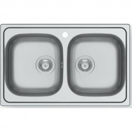 Maidtec Inset 2B Ένθετος Νεροχύτης Inox Σατινέ 79x50cm 101053901