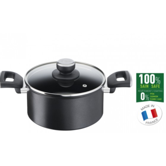 Tefal Unlimited Βαθιά Κατσαρόλα από Αλουμίνιο 5.2lt / 24cm G25546