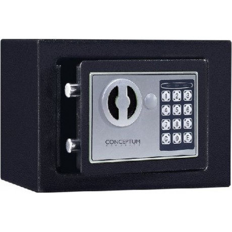 Conceptum 20E Mini Safebox Χρηματοκιβώτιο με Ψηφιακό Κλείδωμα Black 105751