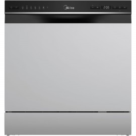 Midea MDWTT0802MS-WF Πλυντήριο Πιάτων Επιτραπέζιο με Wi-Fi για 8 Σερβίτσια Inox 