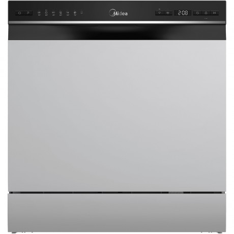 Midea MDWTT0802MS-WF Πλυντήριο Πιάτων Επιτραπέζιο με Wi-Fi για 8 Σερβίτσια Inox 