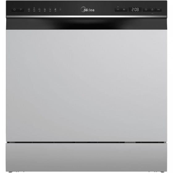 Midea MDWTT0802MS-WF Πλυντήριο Πιάτων Επιτραπέζιο με Wi-Fi για 8 Σερβίτσια Inox 