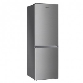 Eskimo ES RBF285E185IN Ψυγειοκαταψύκτης 293lt No Frost Υ185xΠ60xΒ60cm Inox