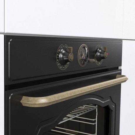 Gorenje BOS67372CLB Αυτόνομος Φούρνος Μαύρος 77Lt