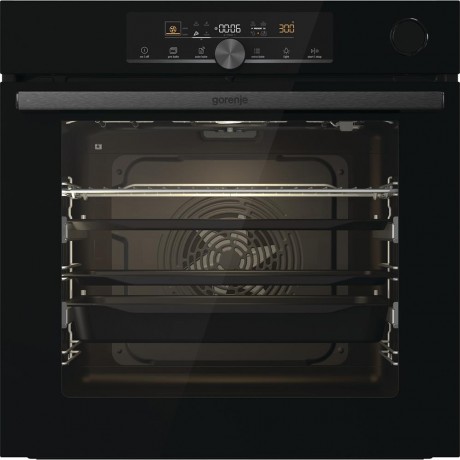 Gorenje BSA6747A04BGWI Φούρνος Αυτόνομος 77lt Ατμού Μαύρος  