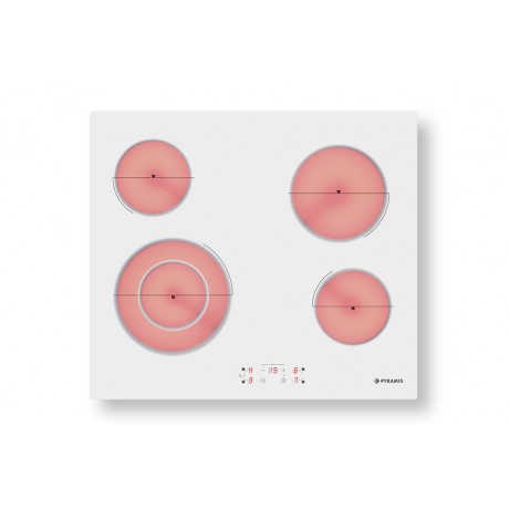 Pyramis PHC61510FMW Κεραμική Εστία Αυτόνομη Λευκή 174020050