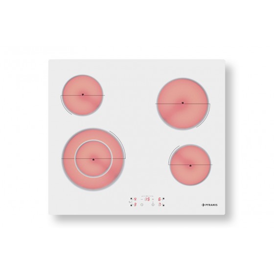 Pyramis PHC61510FMW Κεραμική Εστία Αυτόνομη Λευκή 174020050