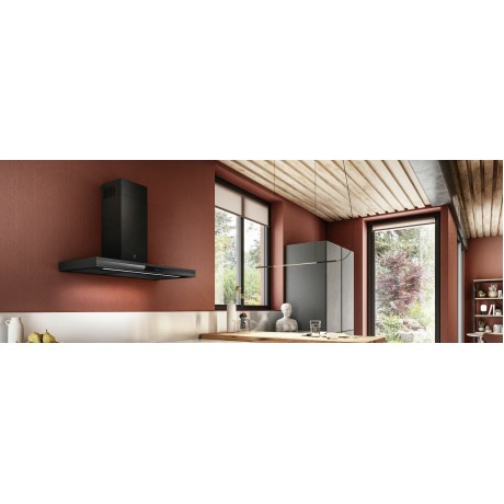 Elica Adéle BL MAT/A/60 GFB Απορροφητήρας Καμινάδα 60cm Μαύρος PRF0182412
