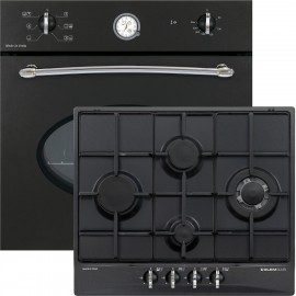 Glemgas TM 64AC-S3 + GT 64 5AC GPL Αυτόνομο Σετ  με Εστίες Υγραερίου Μαύρο