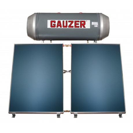 Gauzer Optima Max Standard Ηλιακός Θερμοσίφωνας 200 λίτρων Glass Τριπλής Ενέργειας με 3τ.μ. Συλλέκτη 