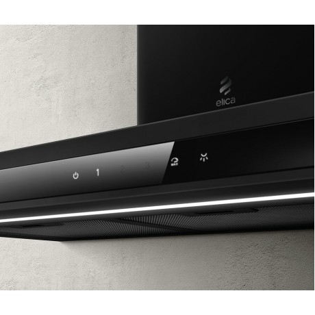 Elica Adéle BL MAT/A/60 GFB Απορροφητήρας Καμινάδα 60cm Μαύρος PRF0182412