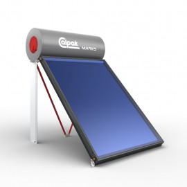 Calpak Mark 5 Ηλιακός Θερμοσίφωνας 160 λίτρων Glass Διπλής Ενέργειας με 2.6τ.μ. Συλλέκτη  