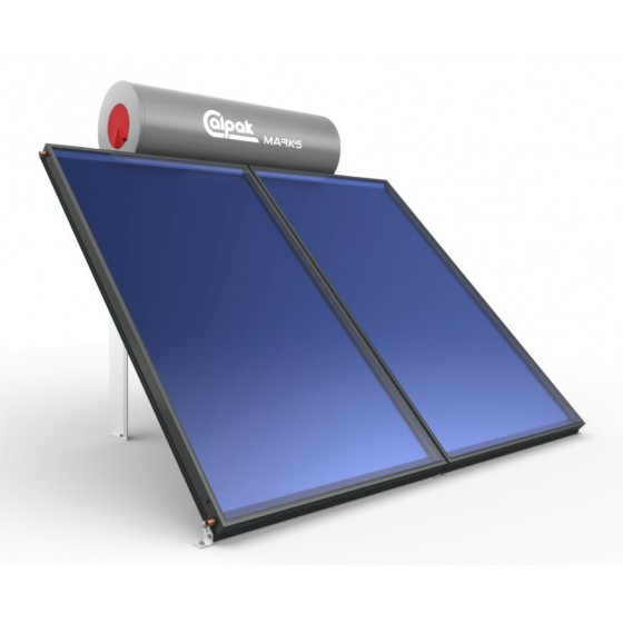 Calpak Mark 5 Ηλιακός Θερμοσίφωνας 200 λίτρων Glass Διπλής Ενέργειας με 4.2τ.μ. Συλλέκτη