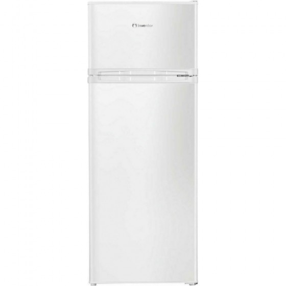Inventor DPC143EW Ψυγείο Δίπορτο Υ143xΠ54.5xΒ55.5εκ. Λευκό