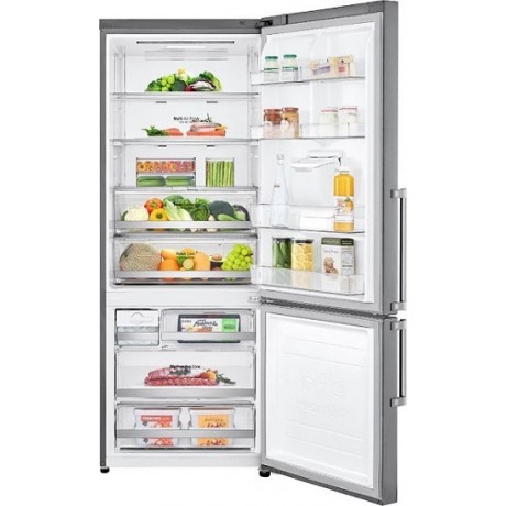 LG GBF567PZCMB Ψυγειοκαταψύκτης 461lt Total NoFrost Υ185xΠ70.5xΒ74εκ. Inox  