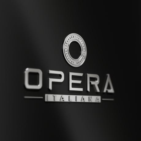 Opera Italiana OFRMC70N Morricone Retro Ψυγειοκαταψύκτης NoFrost Υ190.1xΠ71xΒ76εκ. Black