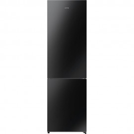Gorenje NRK620EABG4 Ψυγειοκαταψύκτης Total NoFrost Υ200.4xΠ59.5xΒ59εκ. Μαύρο Γυαλί