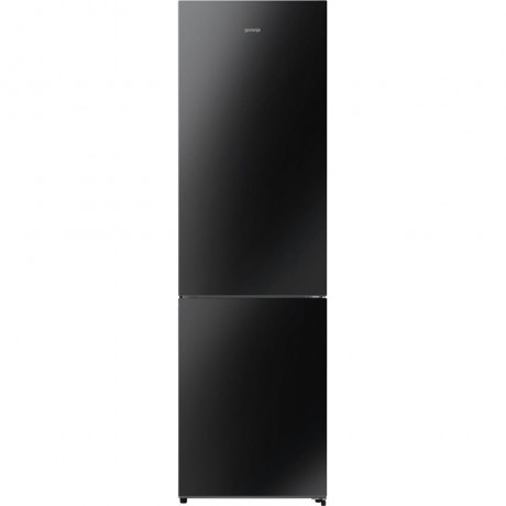 Gorenje NRK620EABG4 Ψυγειοκαταψύκτης Total NoFrost Υ200.4xΠ59.5xΒ59εκ. Μαύρο Γυαλί