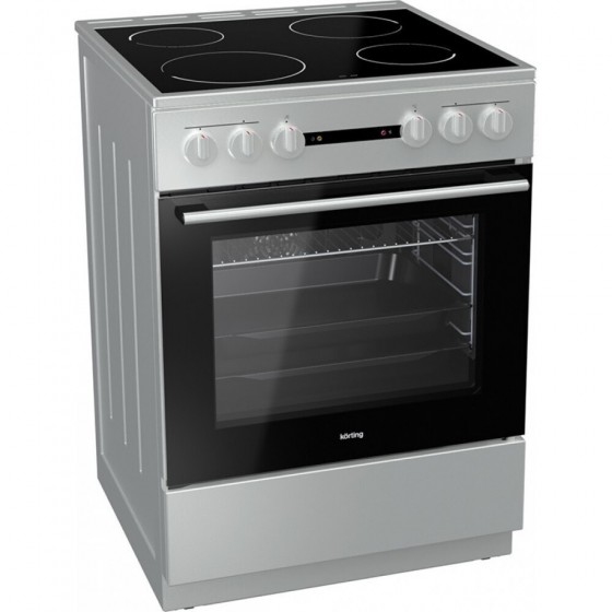 Korting KEC6A40XG Κεραμική Κουζίνα 71lt Inox