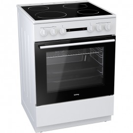 Korting KEC6A40WG Κουζίνα Κεραμική Λευκή 