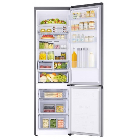 Samsung RB38T675DSA Ψυγειοκαταψύκτης 390lt Total NoFrost Υ203xΠ59.5xΒ65.8εκ. Inox