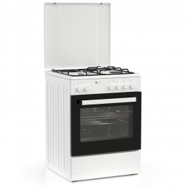 Thermogatz TGS 3501 WH Μικτή Κουζίνα 56lt με Εστίες Υγραερίου Π60εκ. White  04.401.066