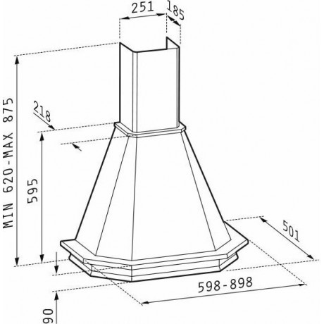 Pyramis Classic Ρουστίκ 60cm (065018002)