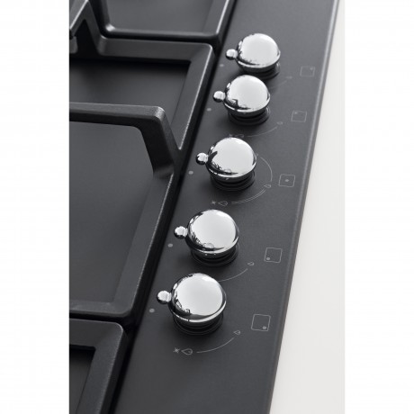 Bertazzoni P75 5C HER NE 5 Καυστήρες Μαύρη Ματ