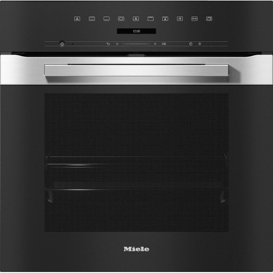 Miele H 7260 BP Εντοιχιζόμενος Φούρνος 76lt με Πυρόλυση  Μαύρος